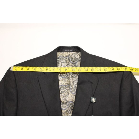 Lauren Ralph Lauren Men's Modern Performance Sports Coat Black Sz 42R - worn 1x - Picture 5 of 12